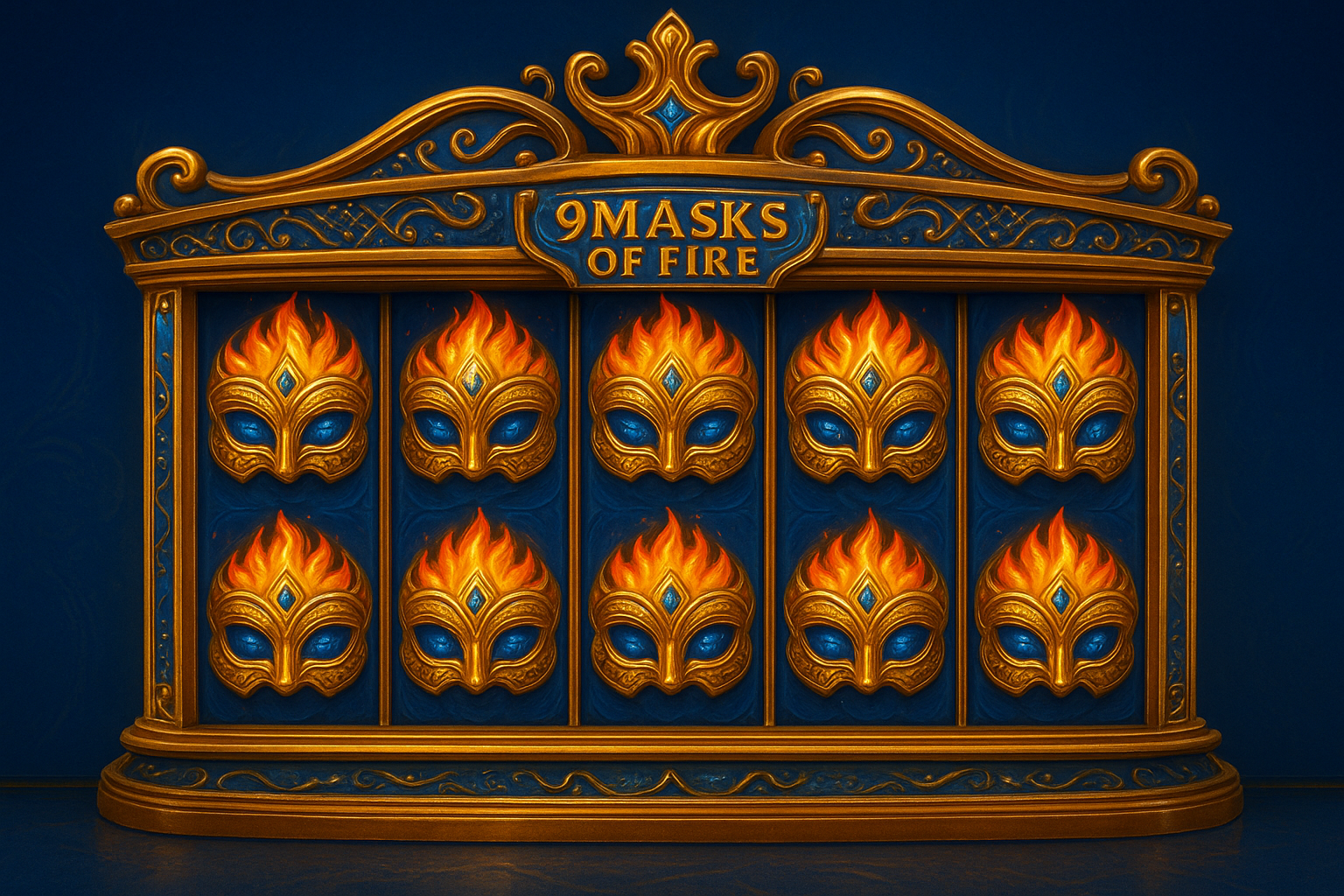 9 Masks of Fire
